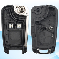 Coque de clé de voiture à distance MS 2 boutons pour Chevrolet cruze sonic mailbu impaia equinox camaro orlando clé de voiture vierge d'usine sans clé