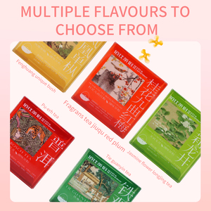 ผงชาปรุงแต่งกับ osmanthus jiuchu ลูกพลัมสีแดงชาดำมีรสชาติเข้มข้นชงง่าย - Product Image 6