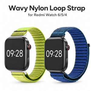 Correas de Reloj Inteligente Upro para Redmi Watch 6/5/4 y para Xiaomi Mi Band 8/9 Pro, Correas de Nailon con Patrón de Ondas - Product Image 1