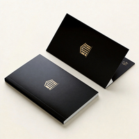 Porte-documents professionnel personnalisé, épaissi, laminé, avec deux poches, fabrication fiable