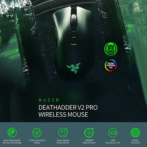 <span class=keywords><strong>Razer</strong></span>-ratón inalámbrico <span class=keywords><strong>DeathAdder</strong></span> <span class=keywords><strong>V2</strong></span> Pro, dispositivo óptico de 20000DPI, 2,4 Ghz, para videojuegos - Product Image 5