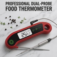 Thermomètre numérique intelligent WINYS pliable et durable à lecture instantanée rapide (1 seconde) pour aliments et barbecue, en ABS, indice IP66, OEM/ODM, rétroéclairage pour viande