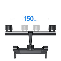 Support de téléphone portable pour siège arrière de voiture Yesido C135, support de tablette pour siège arrière de voiture USB