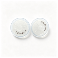 Sambungan Tabung 6*4mm Tahan Aus dengan Filter Tinta Udara Disc PTFE 10μm untuk Printer Inkjet UV Format Besar