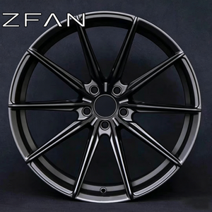Rines Forjados Multirradio ZFAN de 17-24 Pulgadas 5x112 5x114.3 5x120, Rines Cromados Cóncavos Profundos para BMW M3 M4 M5 Mercedes AMG Audi <span class=keywords><strong>RS</strong></span> - Product Image 3