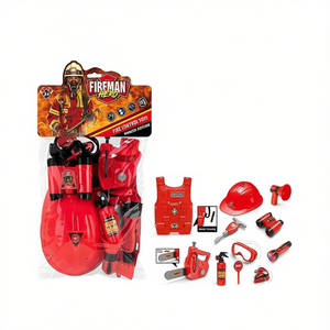Fireman Hero Firefighting Toy Set Plastic Role Play Equipment For Kids 4-6Y - Product Image 1