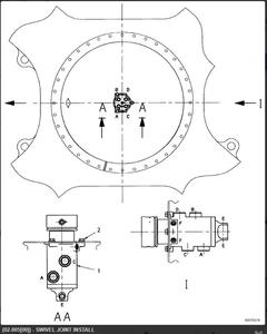 ศูนย์จำหน่ายอะไหล่รถขุดจากโรงงาน ข้อต่อ YN55V00053F1 SK210LC-8 JOINT ASSY - Product Image 4