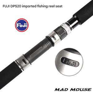2,4 m 2,64 M Fuji guías asiento del carrete 2 secciones de alta resistencia Toray carbono EVA mango <span class=keywords><strong>Mad</strong></span> Spinning Popping caña de pescar - Product Image 4