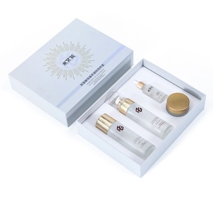 Custom Luxury Cardboard Blue Lid and Based Paper Gift Box Packaging for Perfume Cosmetic <b>Clothes</b> - Product Image 3