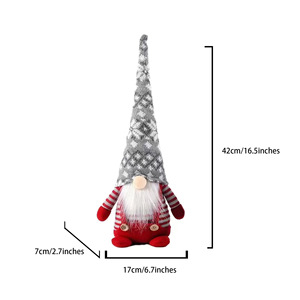 Poupées décoratives <span class=keywords><strong>de</strong></span> <span class=keywords><strong>Noël</strong></span> en peluche tricotée <span class=keywords><strong>de</strong></span> style nordique, poupées <span class=keywords><strong>de</strong></span> gobelins forestiers, décorations <span class=keywords><strong>de</strong></span> <span class=keywords><strong>Noël</strong></span> - Product Image 2