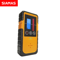 Détecteur de niveau laser rotatif SIAMAS récepteur rouge pour utilisation laser rotatif à 360 degrés accessoire de détection vert 500m avec pince