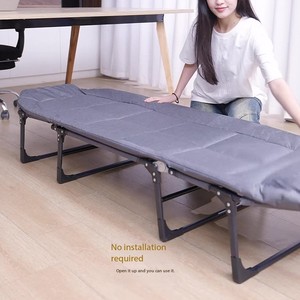 Ultralight Gấp Cắm Trại <span class=keywords><strong>cot</strong></span> cho người lớn-nhỏ gọn giường ngủ di động với nệm cho Backpacking - Product Image 3