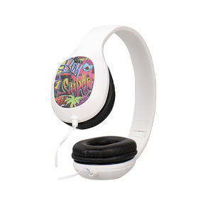 Écouteurs filaires supra-auriculaires 3,5 mm Casque stéréo Hi-Fi Écouteurs filaires en gros - Product Image 1