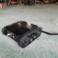 Máquina Recolectora de Pelotas de Golf con Chasis de Orugas de Goma, Robot Recolector de Pelotas de Golf, Robot Crawler Recolector de Pelotas