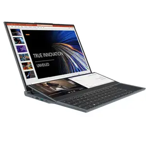 14/15.6 polegadas laptops 1920*1200 tela dupla NoteBook I7 10750H 8G RAM 256G SSD Business Office Win 10 computador