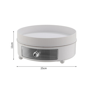 Boîte de maquillage de bureau de grande capacité Design classique Nouveaux cosmétiques rotatifs <span class=keywords><strong>Rangement</strong></span> <span class=keywords><strong>Rouge</strong></span> à lèvres Crayon à sourcils Coiffeuse <span class=keywords><strong>Rangement</strong></span> - Product Image 5