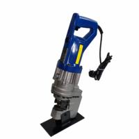 Machine de poinçonnage hydraulique pour plaques d'acier 220V avec vitesse de poinçonnage de 2 secondes pour le traitement des trous métalliques, têtes de poinçonnage interchangeables