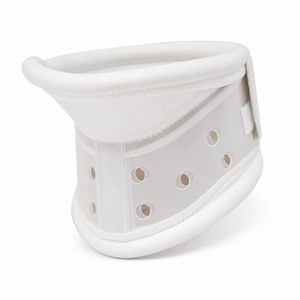 Collarín Cervical Rígido de PVC Médico con Soporte para la Barbilla y Estabilizador de Cuello Ventilado para Rehabilitación de Esguinces Agudos de Cuello - Product Image 1