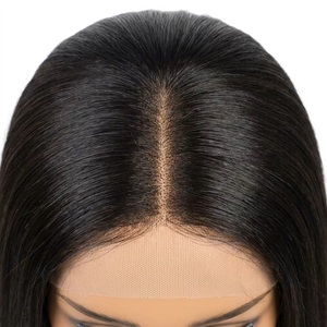 Perruque en cheveux vietnamiens bruts de grade 12A, perruques frontales HD Lace 13x4, lisses comme des baguettes, mèches de cheveux 100% vierges - Product Image 3