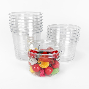 Tasses à dessert en plastique PP à paroi unique pour four à <span class=keywords><strong>micro</strong></span>-ondes avec cuillère à couvercle pour la cuisson de gâteaux <span class=keywords><strong>au</strong></span> lait, à la crème glacée <span class=keywords><strong>au</strong></span> <span class=keywords><strong>yaourt</strong></span> - Product Image 4