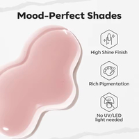 Vernis à ongles KUDAN de qualité salon, formule 18-Free, Halal, pelable, effet irisé, séchage rapide, en gros