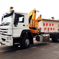 Ascenseur de voiture de grue monté sur camion de 5 tonnes SQ5ZK2Q avec le grand état à vendre en stock prêt à expédier