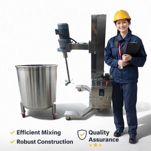 High Shearing Industrial Stainless Steel Hydraulic Electric Rise and Fall Emulsifier Homogeneous Churn Butter Churn - Product Image 2