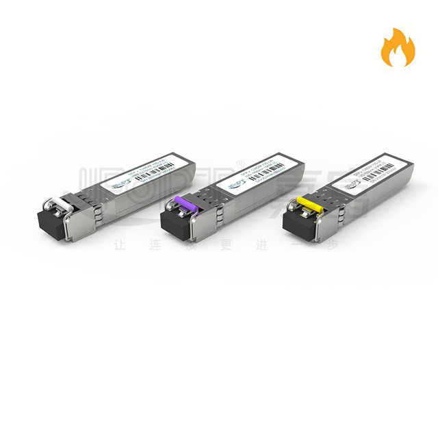 SFP+ 10G CWDM/DWDM Dual-Mode Transceiver Module 1270-1610nm Tunable Wavelength 40/80km LC Duplex Digital Diagnostics Compatible