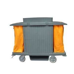 Chariot de concierge d'hôtel de haute qualité Chariots de blanchisserie pour l'entretien ménager Bon pour les besoins de nettoyage - Product Image 1