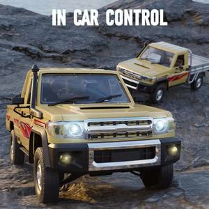 รถบรรทุก RC รุ่นคลาสสิค SJY-SG1405 ขนาด 1:14 สำหรับวิ่งออฟโรด ความเร็ว 15 กม./ชม. รถบรรทุก LC79 รุ่นวินเทจ รถบังคับวิทยุ ขนาด 1/14 - Product Image 4