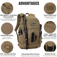 Nouveau sac à dos léger de grande capacité, sac de montagne multifonctionnel pour l'extérieur, sac de rangement tactique pour la randonnée et le camping