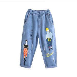 Produits les plus vendus sur AliExpress, vêtements pour enfants, jeans pour filles chinoises, fabriqués en Chine, vente en gros - Product Image 1