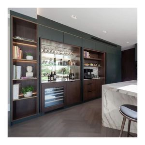 ACE phong cách Mỹ không gian mở tủ bếp gỗ rắn Tủ hai tông màu với mặt bàn bằng đá cẩm thạch cho ngôi nhà - Product Image 6