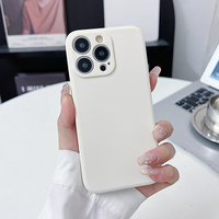 Étui de téléphone antichoc mat pour Vivo Y17S V29 Coque arrière pour Redmi 13C Note 12 Pro Plus Sac de téléphone portable en TPU avec microfibre