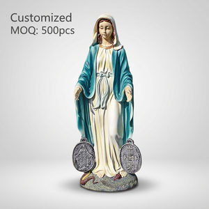 Résine personnalisée Artisanat Religieux <span class=keywords><strong>Madonna</strong></span> Statues Style Italien Catholique Statue De Jardin - Product Image 1