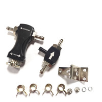 Nouveau kit de manettes turbo réglables à double commande |   Régulateur de pression en aluminium usiné CNC haute résistance 1-30 PSI avec frein de surpression