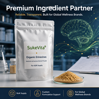 Extrait de Champignon Crinière de Lion en Poudre d'Érinacines 5% UV Hericium Erinaceus Corps Fruiteur Fournisseur en Gros