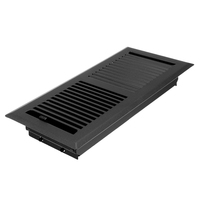 Lakeso Split Ac Split Réglable Déflecteur de débit Extender Déflecteur d'air en acier Registre de plancher pour système Hvac