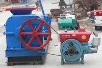 Machine automatique de fabrication de briques à prix d'usine, équipement de fabrication de briques en argile avec moteur diesel