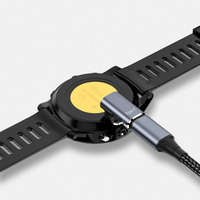 Adaptateur d'alimentation de charge USB Type C Portable pour chargeur de montre intelligente Garmin Fenix 7 7x5s 6 6X 6S