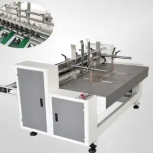 GBJ-máquina ranuradora de partición de Clapboard de alta velocidad, fabricación de cartón