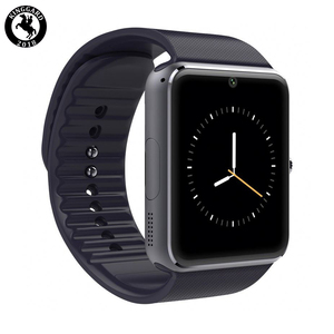 Reloj Inteligente Kinggard <span class=keywords><strong>GT08</strong></span> con Pantalla Táctil, Batería de Gran Capacidad, Doble SIM, Cámara 3G, Correa de Cuero, GPS, Rastreador de Actividad Física para IOS/Android - Product Image 3