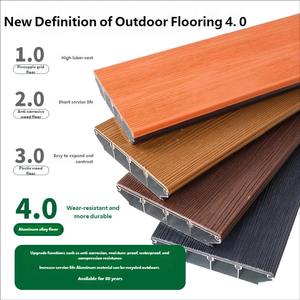 Dalles de terrasse extérieures antidérapantes en PVC gaufré 3D de 25 mm d'épaisseur pour jardin, balcon, cour - Product Image 6