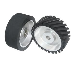 3 "/75mm Breite Gummi kontakt rad Riemens chl eifer Kettenrad Motorantrieb srad - Product Image 4