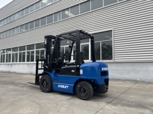 Everlift CPCD25 <span class=keywords><strong>2T</strong></span> 2.5T dizel Forklift Heli forklift  3-6m kaldırma yüksekliği depo portu için 2 sahne 3 sahne direk - Product Image 3