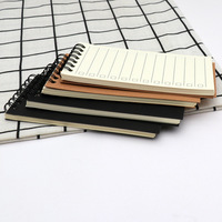 Bloc-notes personnalisé, étiquette en spirale, pour planificateur hebdomadaire/quotidien, logo, kraft, notes