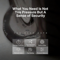 Capteur externe pour voitures Android,USB TPMS, système de surveillance de pression des pneus, affiche la température de l'air