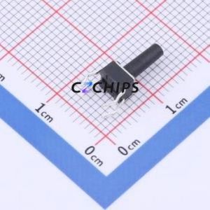 TSC016A10026A Tactile Switch Through hole Component (THT)-4P,4.5x4.5mm Switch Round Button 2.6N Through Hole 4.5mm - Product Image 2