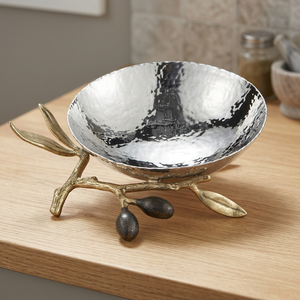 Fancy Aluminum Eco-Friendly Serving Bowls Sets for <b>Camping</b> Party & Halloween-Modern Design Home Tabletop Dinnerware - Product Image 3
