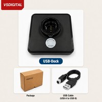 Système de téléchargement de données pour système de patrouille de sécurité, station de téléchargement et de charge RJ45 TCP/IP pour écoles, hôpitaux et communautés